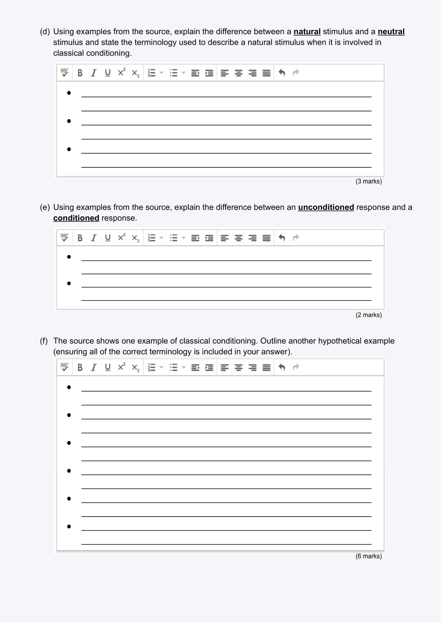 Psychology Exam Revision Guide