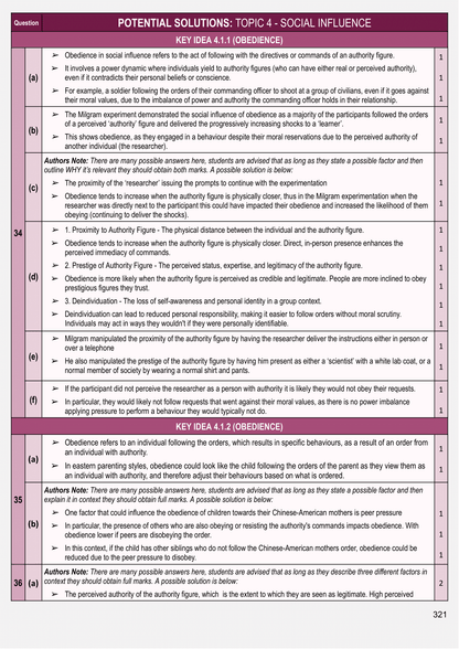 Psychology Exam Revision Guide